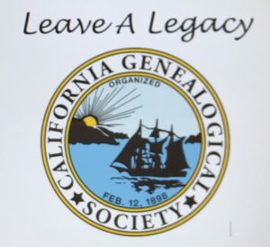 The CGS Logo with Leave A Legacy text